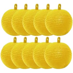 Peosaard Adjustable 10er Pack Fliegenfalle Ball