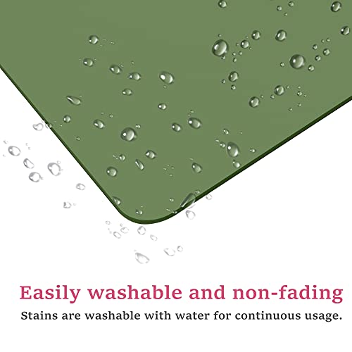 H3 Customs Mouse Pad Highland Color, Thick Non-Slip Rubber Base, Soft Mousepad For Women, Kids, Men, Wireless Mouse, Laptops, Home, Desk, Travel, Green Mouse Pad, Cute Gaming Mouse Mat, Office Gifts #TOP5