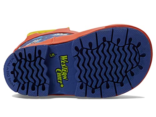 Western Chief Kids Mickey Musketeer Rain Boots for Toddler and Little Kids - Man-Made Outsole with Traction, Pull-On Style, and Round Toe3