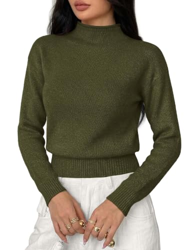 Women's Long Sleeve Turtleneck Sweater  - image 1
