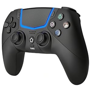 BETMI Wireless Controller for PS-5/Pro/Slim/PC with Hall Joysticks (Black)