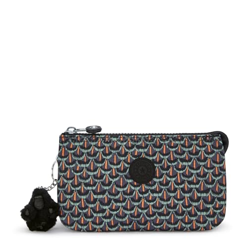 KIPLING CREATIVITY L Große Geldbörse, Beutel, Etuis, Geo Feather (Schwarz)