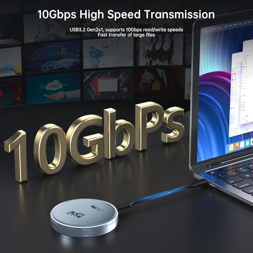Adaptateur USB C 3.2 Gen2 Type-C 10 Gbps et alimentation 100W PD