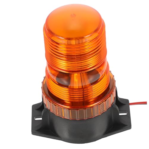 Luz estroboscópica de emergencia naranja y luz de advertencia LED para maquinaria
