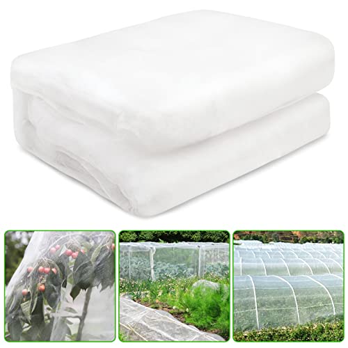 3X10M Insect Netting Garden Fine Mesh Netting Fruit Plant Vegetable Crop Protection Anti Bird Butterfly Barrier Net Reusable Fencing