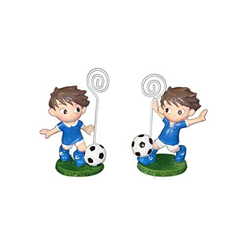✅ Set di 12 porta appunti porta foto calcio comunione. Bomboniere e regali originali ed economici per gli ospiti della comunione, battesimi e feste di compleanno per bambini.
