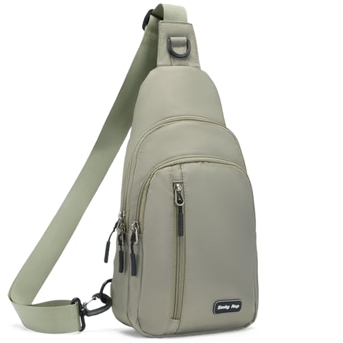 Seoky Rop Small Sling Bag Crossbody for Men Women One Strap Shoulder Cross Body Bag Sling Backpack for Travel
