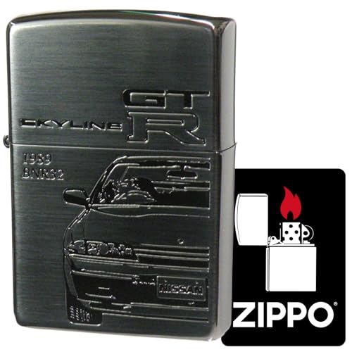 Encendedor Zippo Oil Flint Sticker Negro Limitado