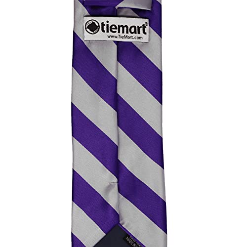 Image of tiemart Men's Striped Tie Standard Length