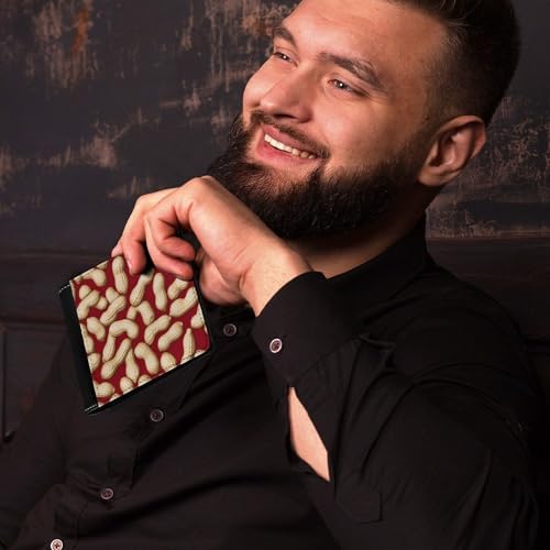 Nuts Fashion Bifold Wallets for Men Women Slim & Thin Credit Card Holder Wallet Purse3