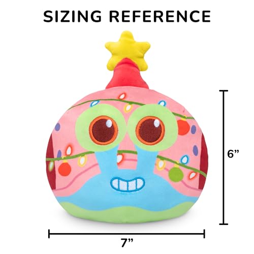 Image of TeeTurtle Reversible Spongebob Holiday Gary 6 Inch Flip Plushie