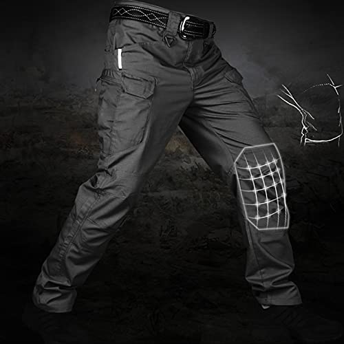 Colcolo Adulto Unissex Calças Casuais De Camuflagem Hip Hop Masculinas Com Vários Bolsos Para Caminh