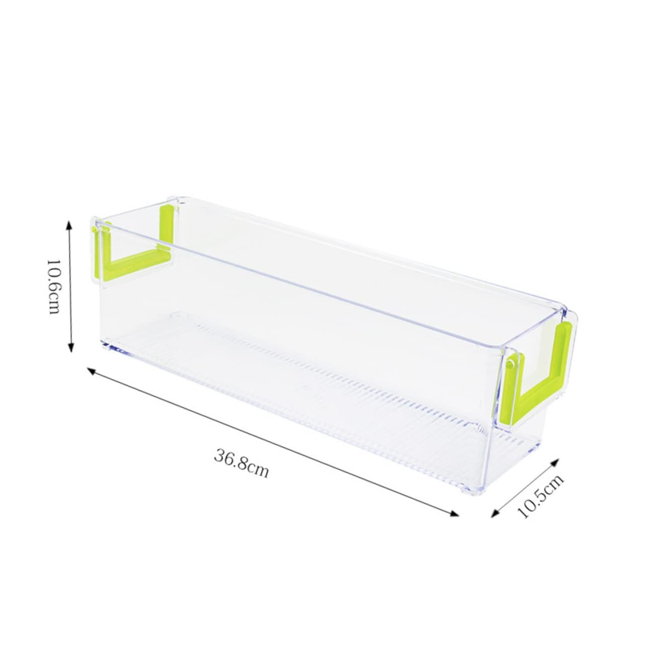 KICHOUSE Fridge Organization Fridge Organizer Kit Can Organizer for Refrigerator Storage Kitchen Storage Box Handle Design