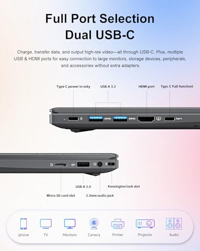 Computadora portátil 15.6 pulg. 16GB RAM 256GB SSD Pentium 6500Y miniatura 5