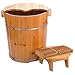 Produktbild RUYII Füße Barrel Fußbad Barrel (40cm Hoch) Fuß Eimer Begasung Barrel Hause Massage Fußpflege Zubehör Gesunde Pediküre Schönheit Und Gesundheit