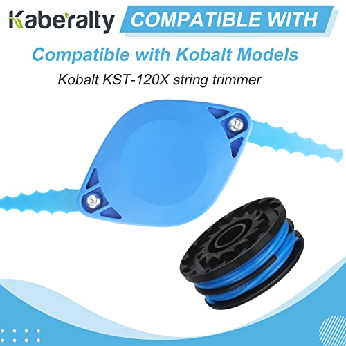 Kaberalty KST120x Replacement Head Blade Trimmer Spool 20ft 0.065" Compatible with Kobalt 40V KST120X-06 KST2040-06 and KDLA3040-03 String Trimmer (21 Pack) - Thumbnail 3