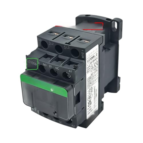 Contacteur CA LC1D pour commande de moteur triphasé 220V en armoire industrielle