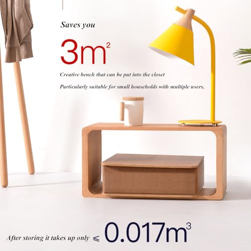 Tabouret pliant en papier robuste et repose-pieds multifonctionnel - 5
