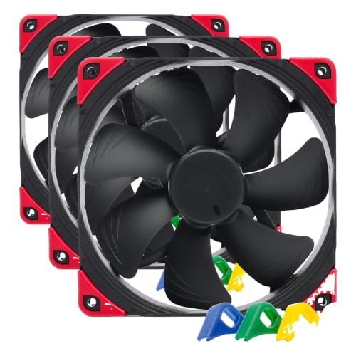 Image of Noctua NF-A14 PWM chromax.Black.swap, Premium Quiet Fan, 4-Pin (140mm, Black) (Pack of 3)