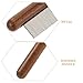 CIYODO Convenient Dog Comb Wooden Cat Comb Dematting Grooming Tool Portable Wear-Resistant