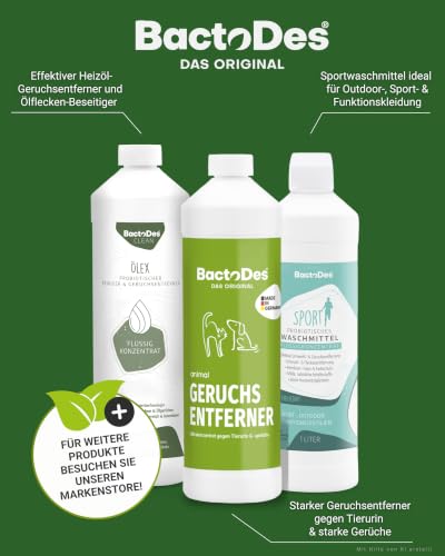 BactoDes Spezial Geruchsneutralisierer 1L I Enzymreiniger