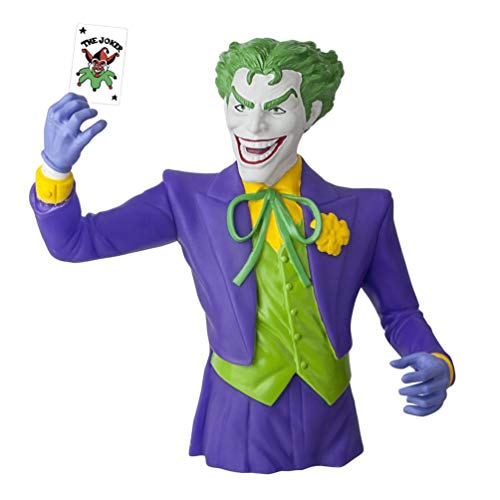 Tirelire Joker Batman Monogram 20 cm, l'objet de collection idéal pour un cadeau