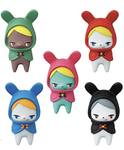 VAG24 Titi in Dream - Juego completo de 5 tipos KAIJIN Medicom Toy VINYL ARTIST GACHA