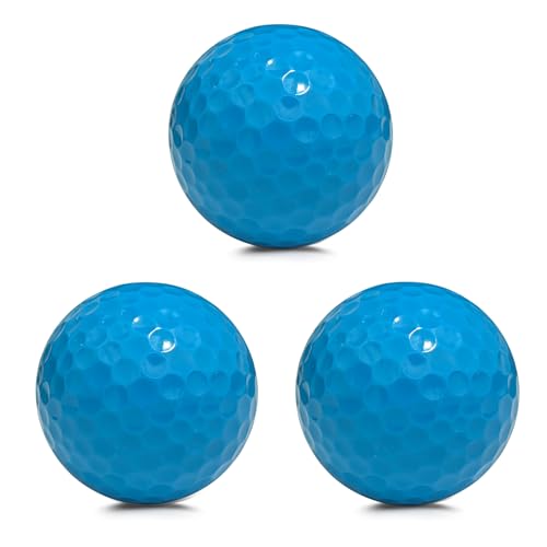 ZNLAKUNO Colored Golf Balls High Visibility Easy to Find 2-Piece