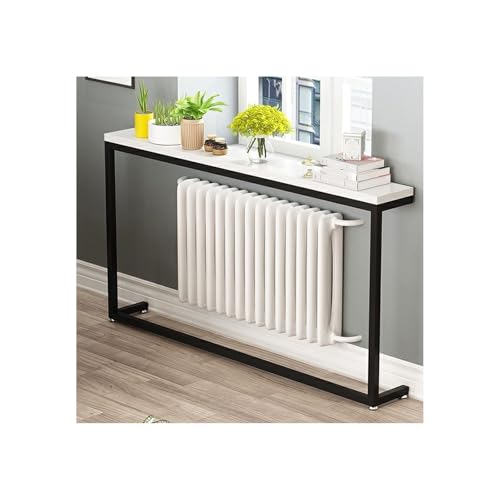 Mesa de madera estrecha de 80 cm para cocina y espacios reducidos con montaje modular