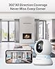 blurams Pet Camera 2K, Indoor Cameras, Dog Camera, 360° Home Security Cameras, Color Night Vision, Motion Tracking, 2-Way Talk, Cloud&SD, APP Control, Works with Alexa