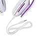 immagine 6PowerLocus Bluetooth Cuffie Auricolari Pieghevoli, Over Ear Bluetooth Headphones Stereo Senza Fili Cuffie o Collegate Headset con Microfono, Micro SD/TF, FM per iPhone/Samsung/iPad/PC (Viola)