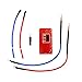 Spot Welder 18650 Battery Spot Welder Pens Portable Mini Transistor Spot Welding Pen DIY Spotwelder Machine Welding Equipment (Color : Red)