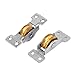 Aexit 6mm Width Material Handling Slot 26mm Dia Wheel Sliding Doors Sash Rolling Rollers Window Snatch Blocks Pulleys 2pcs