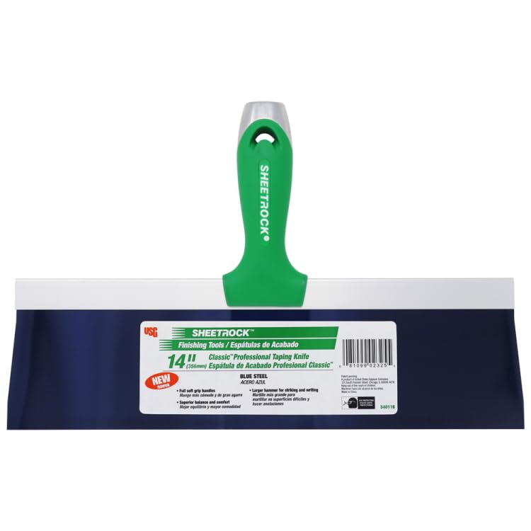 Cuchillo de acero USG Classic azul de 35,56 cm para constructores 3
