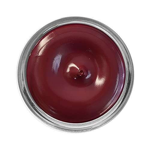 Famaco 50ml Red Berry Opera Leather Deluxe Cream Polish for Boot and Shoe with Application Sponge - Long Lasting Shine Protector Kit for Boots and Shoes