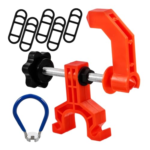 BESPORTBLE 1 Set Bike Rim Adjustment Tool Wheel Truing Stand Bicycle Wheel Truing Stand Tire Repair Kit