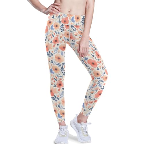 Leggings de yoga para mujer que evitan deslizamientos con control de abdomen