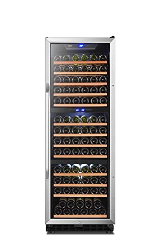 Lanbo Triple Zones Compressor Built-In Wine Cooler With Safety Lock, 149 Bottles #TOP2