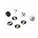 Produktbild 100 Magnetknöpfe 15mm Magnetverschluß Magnetknopf 360