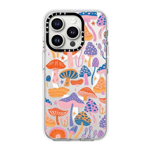 Coque transparente iPhone 15 Pro antichoc MagSafe motif original CASETiFY durable