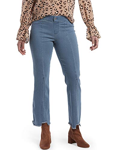 Jean denim cropped flare skimmer pour femme avec coupe évasée élégante