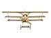 3D Wooden Puzzles DIY Fokker DR1 Triplane Model Aircraft Kit, Laser Cut Balsa Wood Model Airplane Kits to Build for Adults, WW1 Wooden Models Airplane Jigsaw Puzzles for Home Decoration Birthday Gift
