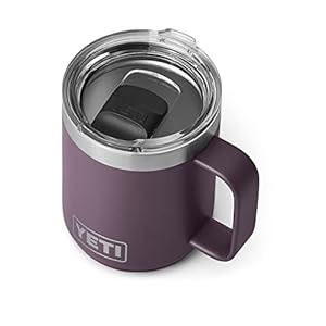 YETI Rambler 10 oz Stackable Mug, Vacuum Insulated, Stainless Steel with MagSlider Lid, Nordic Purple