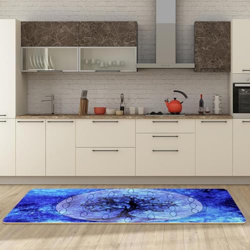 Tapis de cuisine antidérapant lot de 2 lavable absorbant grand format