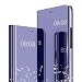 Produktbild Miagon Spiegel Standing Schutzhülle für Xiaomi Redmi Note 9 Pro, Klar Mirror Effekt Standfunktion Pu Leder Brieftasche Handyhülle