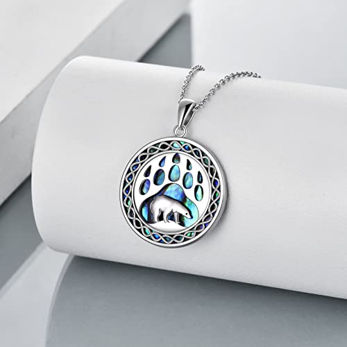 LUHE Sterling Silver Dragon/Wolf/Phoenix/Hummingbird/Horse/Unicorn Religious Pendant Necklace for Women Oxidized vintage Celtics Necklace Jewelry Christmas Gifts3