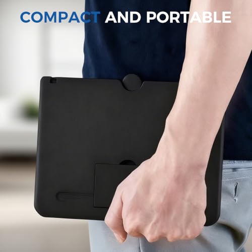 Image of Screen Magnifier Version, 2026 New Screen Magnifier for Cell Phone, Movies, Videos, and Gaming, Amplifier Desktop Magnifying for Seniors Reading (Black, 12 inch)