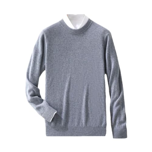 Mens Pullover Sweater Long Sleeve O Neck Casual Loose Thick Knit Sweaters