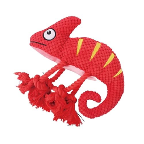 犬 ロープ おもちゃ 犬用 綿ロープ コットン 音出るおもちゃ ぬいぐるみ かわいい 中型犬 噛む おもちゃ 頑丈 ペット用 ストレス発散 運動不足解消 歯磨き 清潔 耐久性 レッド