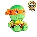Club Mocchi-Mocchi- Teenage Mutant Ninja Turtles Plush - TMNT Michelangelo Plushie - Ninja Turtle Stuffed Animal Toys and Room Decor - Plush Collectible TMNT Figures - 6 inch